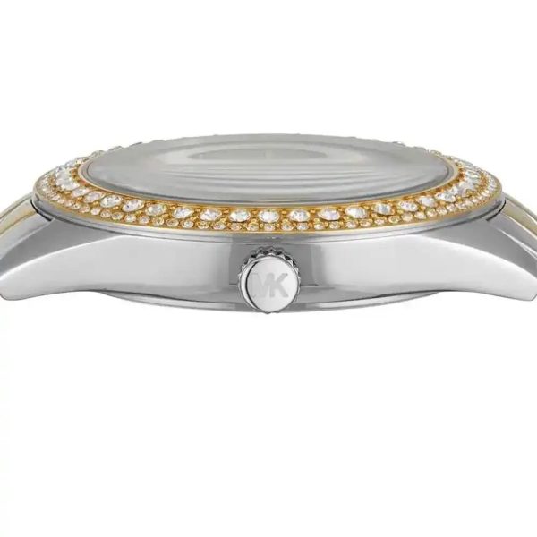 Montre femme Michael Kors Harlowe réf. MK4811, mouvement quartz, boîtier 38 mm, acier inoxydable – quatrième vue