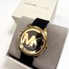 Montre femme Michael Kors Janelle Réf. réf. MK7313, mouvement quartz, boîtier 42 mm, acier inoxydable, silicone – troisième vue