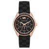 Montre femme Michael Kors Jessa 40 mm réf. MK7373, cadran noir, mouvement quartz – vue de face | Horlova Maroc