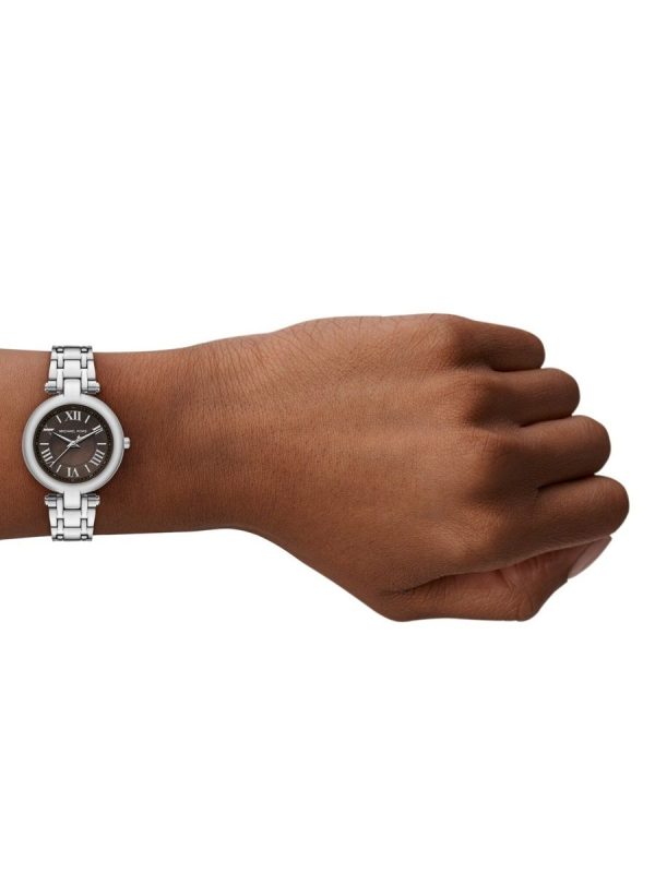 Montre femme Michael Kors Laney réf. MK4894, mouvement quartz, boîtier 26 mm, acier inoxydable – vue principale, Horlova Maroc