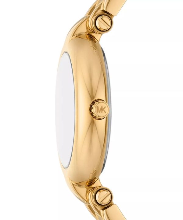 Montre femme Michael Kors Laney réf. MK4892, mouvement quartz, boîtier 30 mm, acier inoxydable, verre minéral, étanche 50 m – troisième vue