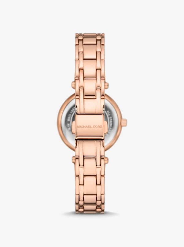 Montre femme Michael Kors Laney réf. MKO1084, mouvement quartz, boîtier 30 mm, acier inoxydable – vue principale, Horlova Maroc