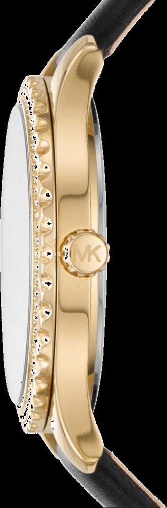 Montre femme Michael Kors Layton réf. MK2911, mouvement quartz, boîtier 38 mm, acier inoxydable, cuir, verre minéral – deuxième vue
