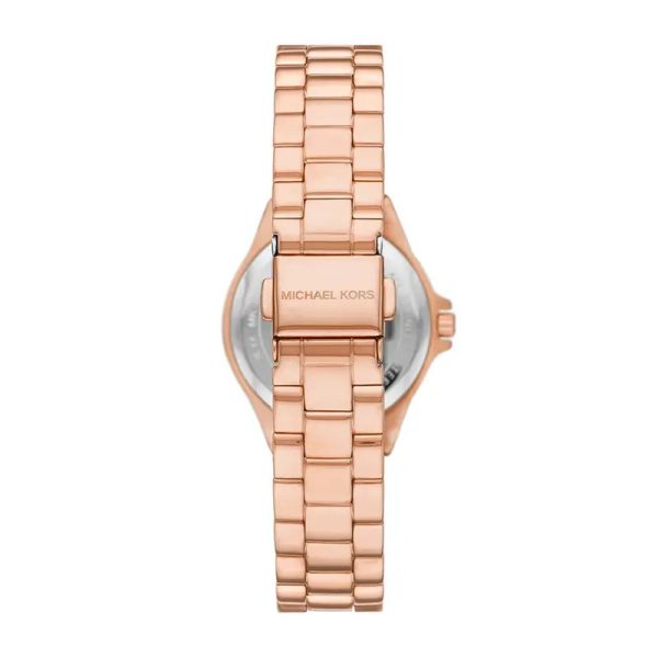 Montre femme Michael Kors Lennox réf. MK7396, mouvement quartz, boîtier 30 mm, acier inoxydable – quatrième vue