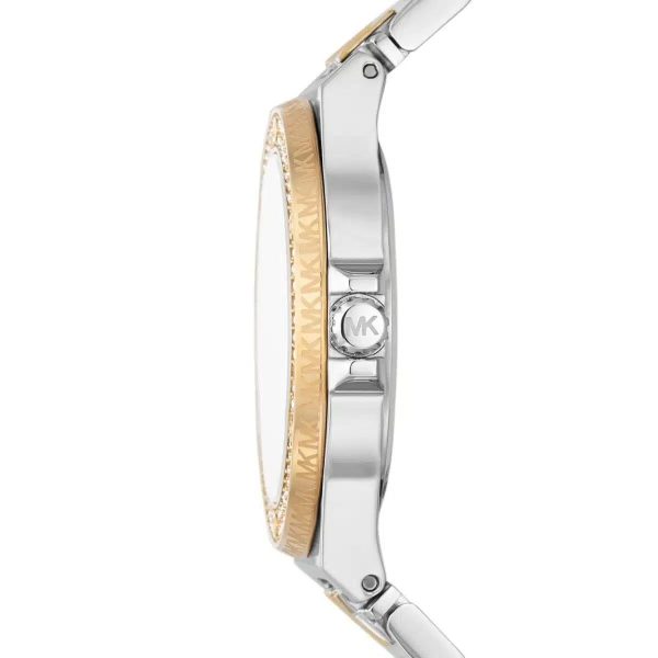 Montre femme Michael Kors Lennox réf. MK7338, mouvement quartz, boîtier 37 mm, acier inoxydable – troisième vue