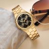 Montre femme Michael Kors Lennox réf. MK7404, mouvement quartz, boîtier 37 mm, acier inoxydable, étanche 50 m – troisième vue