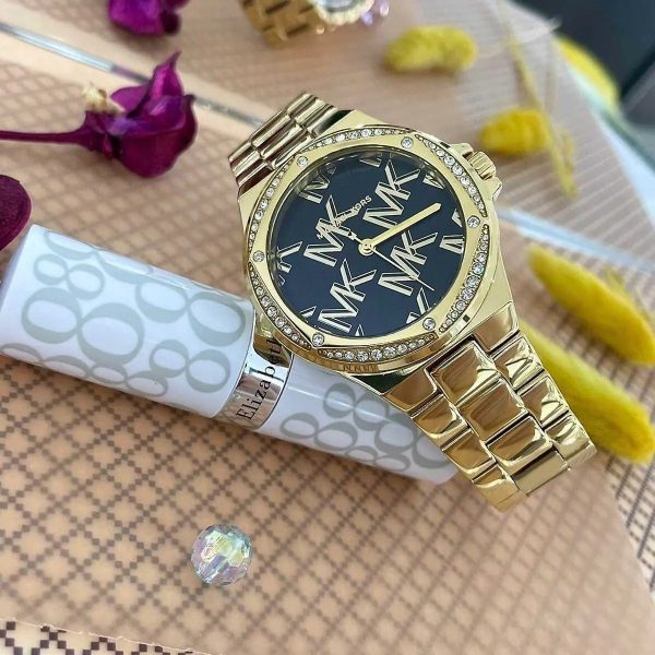 Montre femme Michael Kors Lennox réf. MK7404, mouvement quartz, boîtier 37 mm, acier inoxydable, étanche 50 m – quatrième vue