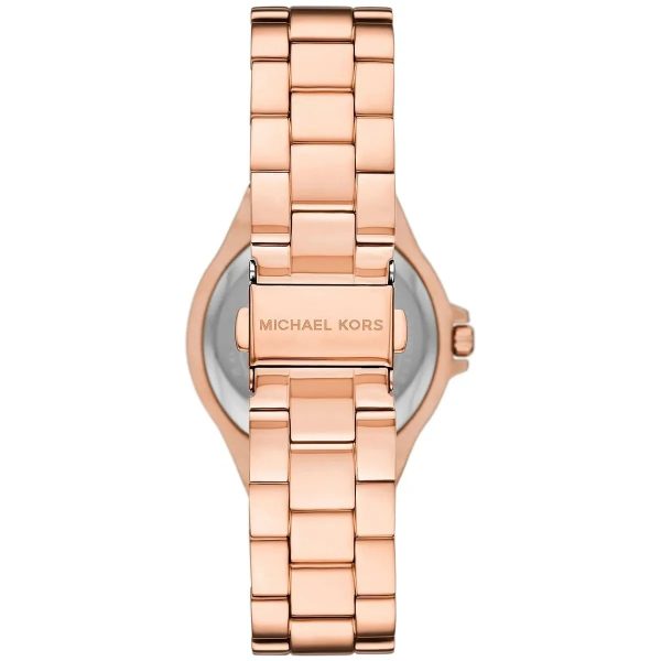 Montre femme Michael Kors Lennox 37 mm réf. MK7405, cadran rose, mouvement quartz – autre angle