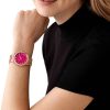 Montre femme Michael Kors Lennox réf. MK7462, mouvement quartz, boîtier 37 mm, acier inoxydable – vue principale, Horlova Maroc