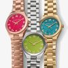 Montre femme Michael Kors Lennox réf. MK7462, mouvement quartz, boîtier 37 mm, acier inoxydable – deuxième vue