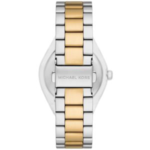 Montre femme Michael Kors Lennox 37 mm réf. MK7464, cadran blanc, mouvement quartz – vue de trois-quarts