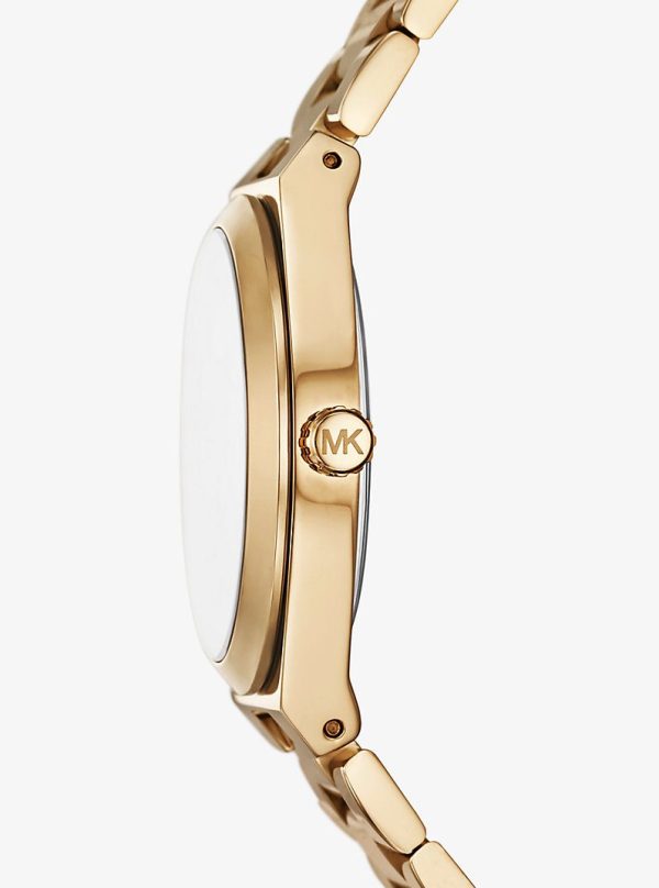 Montre femme Michael Kors Lennox réf. MK7500, mouvement quartz, boîtier 37 mm, acier inoxydable – deuxième vue