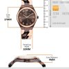 Montre femme Michael Kors Lennox réf. MK7501, mouvement quartz, boîtier 37 mm, acier inoxydable – vue principale, Horlova Maroc