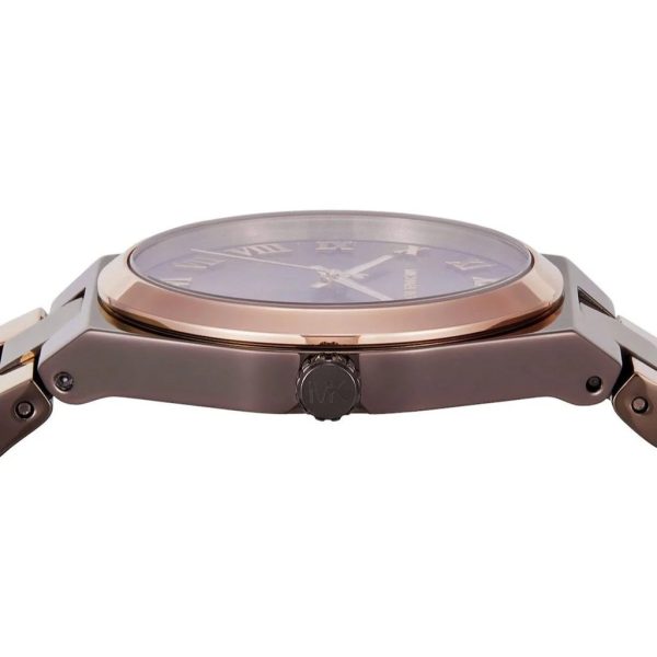 Montre femme Michael Kors Lennox réf. MK7501, mouvement quartz, boîtier 37 mm, acier inoxydable – quatrième vue