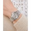 Montre femme Michael Kors Lennox Allure réf. MK7234, mouvement quartz, boîtier 37 mm, acier inoxydable – vue principale, Horlova Maroc