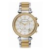 Montre femme Michael Kors Lennox Multicolore 43 mm réf. MK7284, bracelet acier, mouvement quartz – vue de face | Horlova Maroc