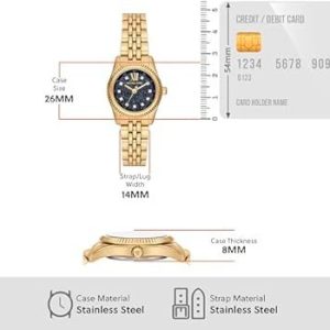 Montre femme Michael Kors Lexington réf. MK4802, mouvement quartz, boîtier 26 mm, acier inoxydable – deuxième vue