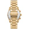 Montre femme Michael Kors Lexington 38 mm réf. MK7241, cadran blanc, bracelet acier – autre angle