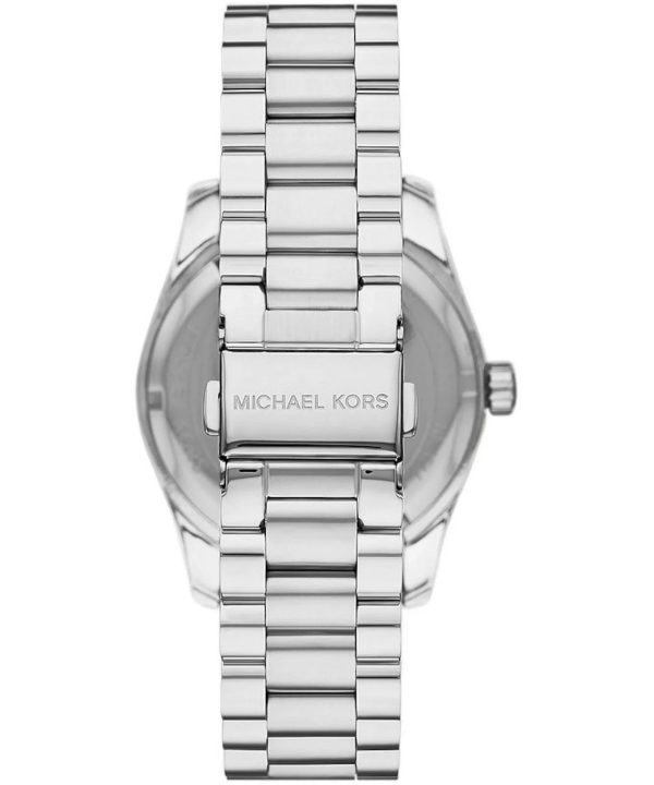 Montre femme Michael Kors Lexington 38 mm réf. MK7445, cadran nacré, bracelet acier – vue de trois-quarts