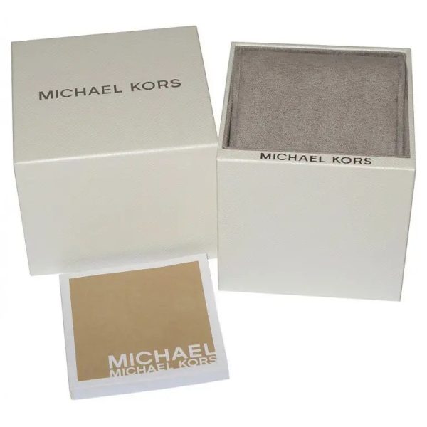 Montre femme Michael Kors Lexington Bicolore Doré 45 mm réf. MK5057, mouvement quartz – vue de face | Horlova Maroc
