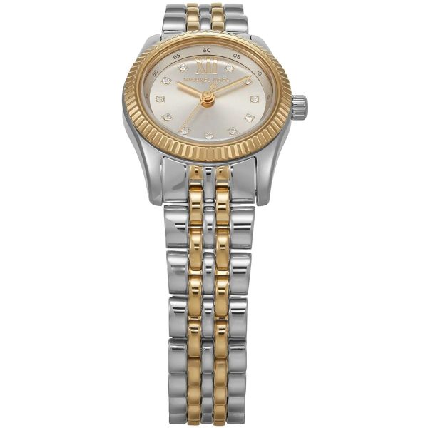 Montre femme Michael Kors Lexington réf. MK4815, cadran blanc, bracelet acier – détail du bracelet