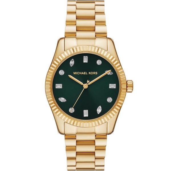 Montre femme Michael Kors Lexington réf. MK7449, mouvement quartz, acier inoxydable, étanche 100 m – vue principale, Horlova Maroc