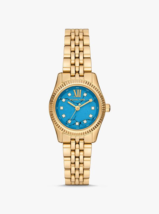Montre femme Michael Kors Lexington Pavé réf. MK4813, mouvement quartz, boîtier 26 mm, acier inoxydable – vue principale, Horlova Maroc
