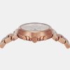 Montre femme Michael Kors Maren réf. MK7494, mouvement quartz, boîtier 40 mm, acier inoxydable – deuxième vue
