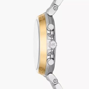 Montre femme Michael Kors Maren réf. MK7495, mouvement quartz, boîtier 40 mm, acier inoxydable – deuxième vue