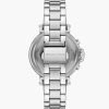 Montre femme Michael Kors Maren réf. MK7495, mouvement quartz, boîtier 40 mm, acier inoxydable – troisième vue