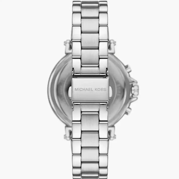 Montre femme Michael Kors Maren réf. MK7495, mouvement quartz, boîtier 40 mm, acier inoxydable – troisième vue
