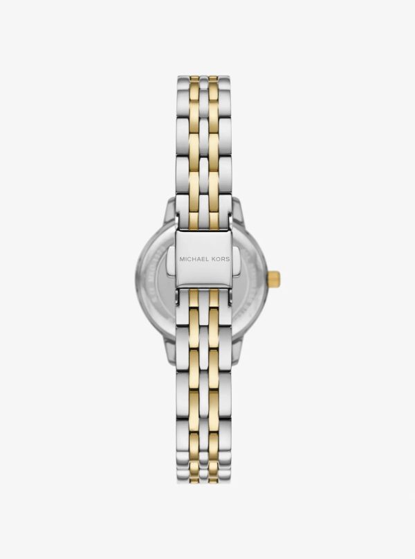 Montre femme Michael Kors Melissa 26 mm réf. MKO1172, cadran blanc, mouvement quartz – autre angle