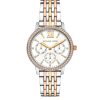 Montre femme Michael Kors Melissa 35 mm réf. MKO1117, cadran argenté, bracelet acier, mouvement quartz – vue de face | Horlova Maroc