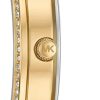 Montre femme Michael Kors Melissa 36 mm réf. MKO1080, bracelet acier – vue de trois-quarts