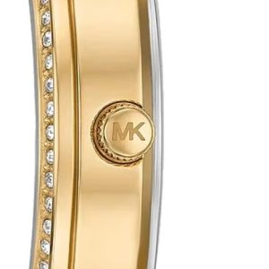 Montre femme Michael Kors Melissa 36 mm réf. MKO1080, bracelet acier – vue de trois-quarts