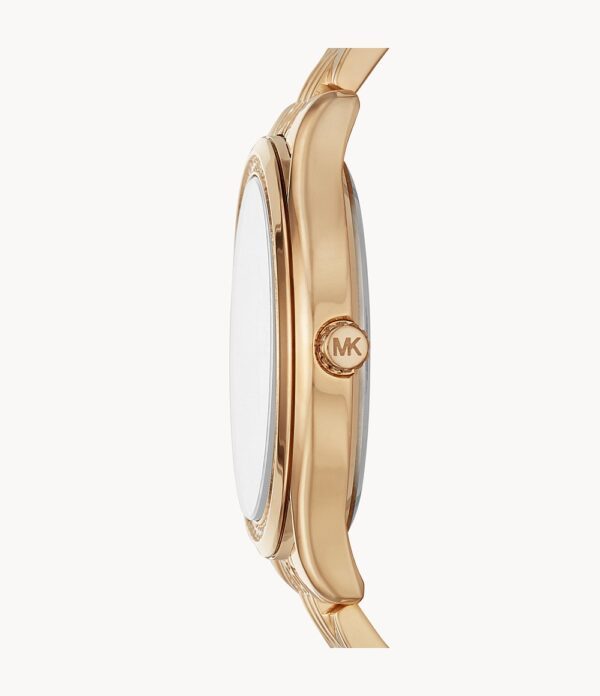 Montre femme Michael Kors Mindy réf. MK7078, mouvement quartz, boîtier 36 mm, acier inoxydable – troisième vue