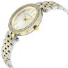 Montre femme Michael Kors Mini Darci Bicolore 38 mm réf. MK3405, cadran argenté, bracelet acier – vue de trois-quarts