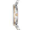Montre femme Michael Kors Mini Darci Bicolore 38 mm réf. MK3405, cadran argenté, bracelet acier – autre angle