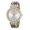 Montre femme Michael Kors réf. MK3215, cadran argenté, bracelet acier, mouvement quartz – vue de face | Horlova Maroc
