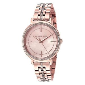 Montre femme Michael Kors réf. MK3643, mouvement quartz, acier inoxydable – vue principale, Horlova Maroc
