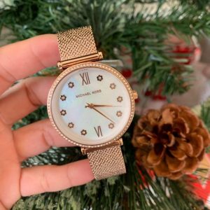 Montre femme Michael Kors réf. MK4531, mouvement quartz, acier inoxydable – vue principale, Horlova Maroc