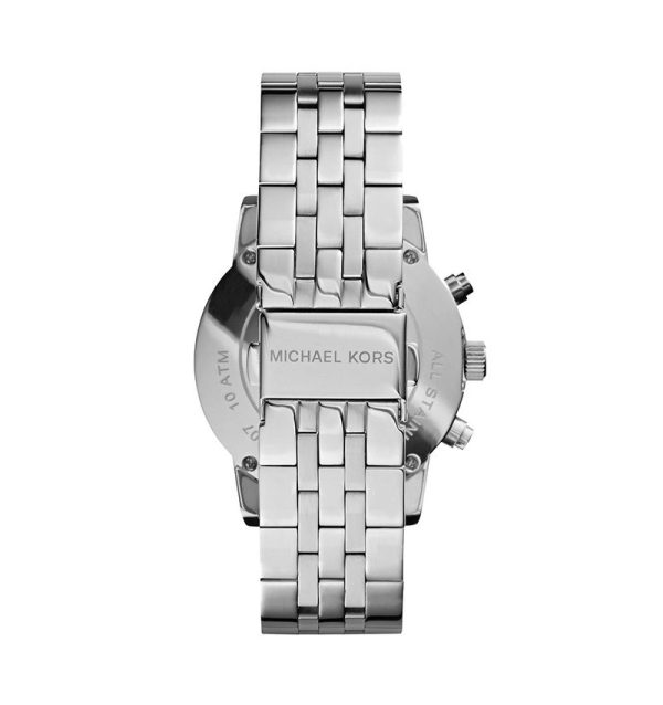 Montre femme Michael Kors réf. MK5020, bracelet acier, mouvement quartz – vue de trois-quarts