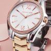 Montre femme Michael Kors réf. MK6686, mouvement quartz, acier inoxydable – vue principale, Horlova Maroc