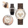 Montre femme Michael Kors réf. MK7205, mouvement quartz, cuir – quatrième vue – Horlova Maroc