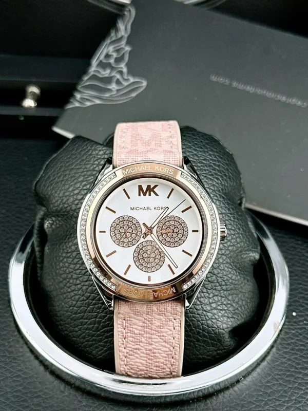 Montre femme Michael Kors réf. MK7206, mouvement quartz, acier inoxydable – vue principale, Horlova Maroc