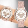 Montre femme Michael Kors réf. MK7206, mouvement quartz, acier inoxydable – troisième vue – Horlova Maroc