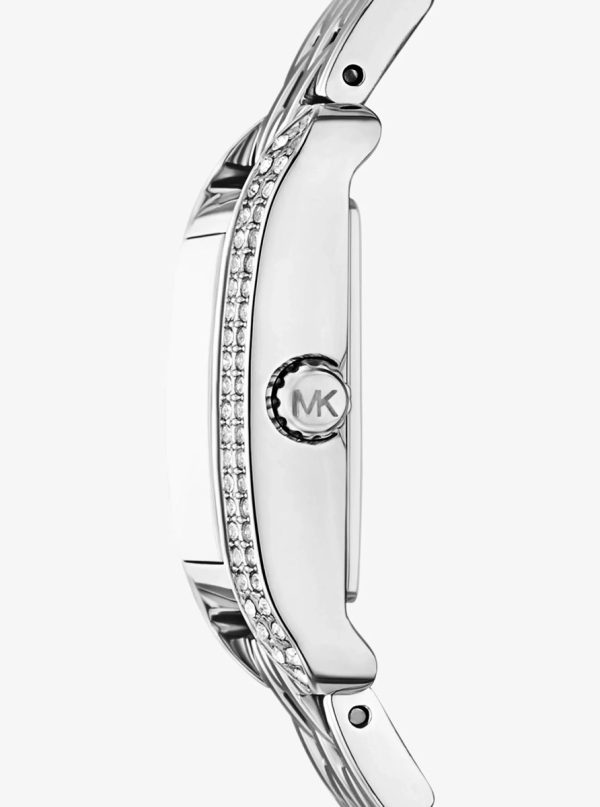 Montre femme Michael Kors Monroe réf. MKO1169, mouvement quartz, boîtier 20 mm, acier inoxydable – vue principale, Horlova Maroc