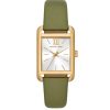Montre femme Michael Kors Monroe réf. MKO1028, boîtier 27 mm, acier inoxydable, cuir, verre minéral – vue principale, Horlova Maroc