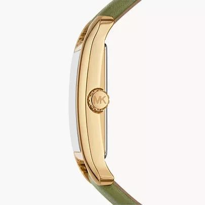 Montre femme Michael Kors Monroe réf. MKO1028, boîtier 27 mm, acier inoxydable, cuir, verre minéral – quatrième vue