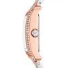 Montre femme Michael Kors Monroe 32 mm réf. MK01146, cadran blanc, mouvement quartz – autre angle